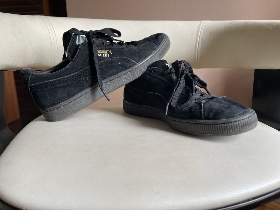 Puma Suede кросівки чорні 40,5 - 41 розмір