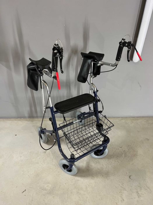 Chodzik stalowy z podłokietnikami do 135 kg LENA RS 8811 Timago