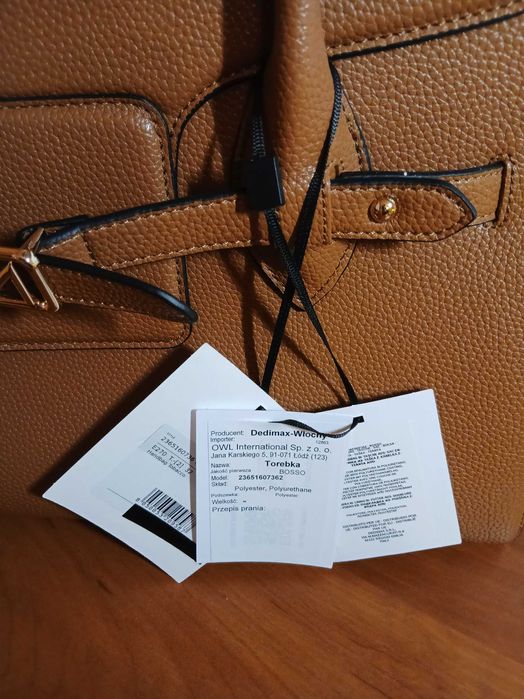 Torebka włoska  Marella, model Bosso, nowa