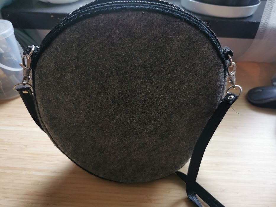 Torebka filcowa rękodzieło