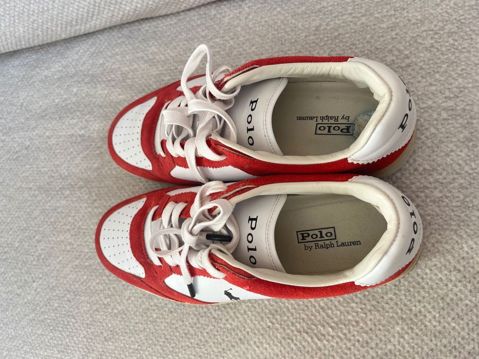 buty sportowe damskie sneakersy Polo Ralph Lauren 39 adidasy skóra