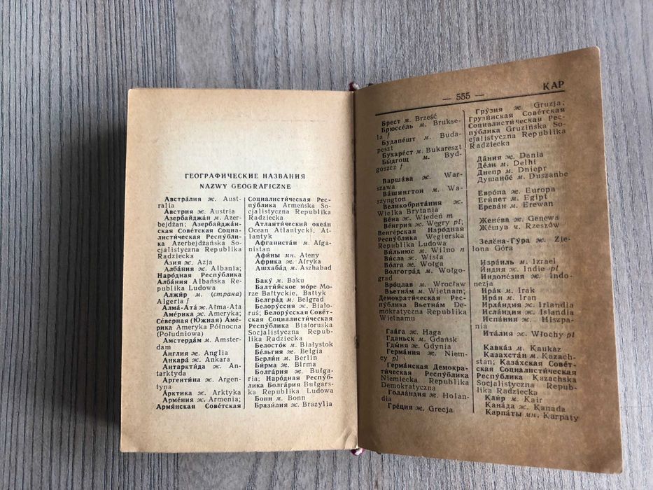 Słownik kieszonkowy polsko-rosyjski rosyjsko-polski