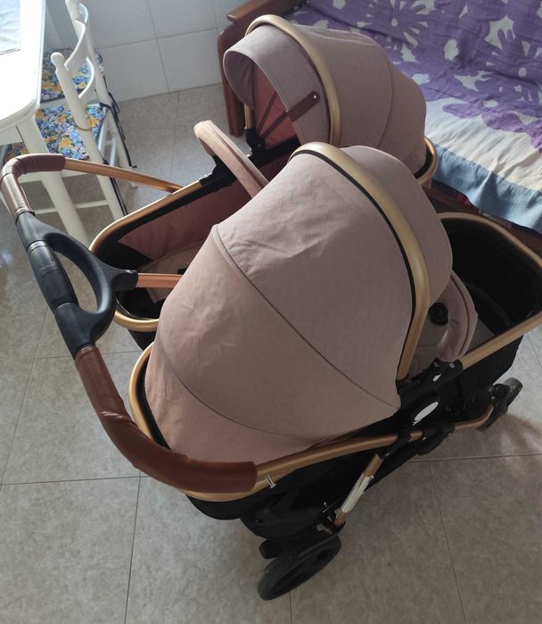 Carrinho de bebê para gêmeos