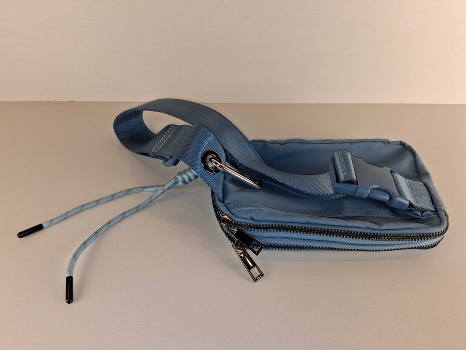 Y049 Niebieska Saszetka Nerka Torebka Na Pasek CROSSBODY