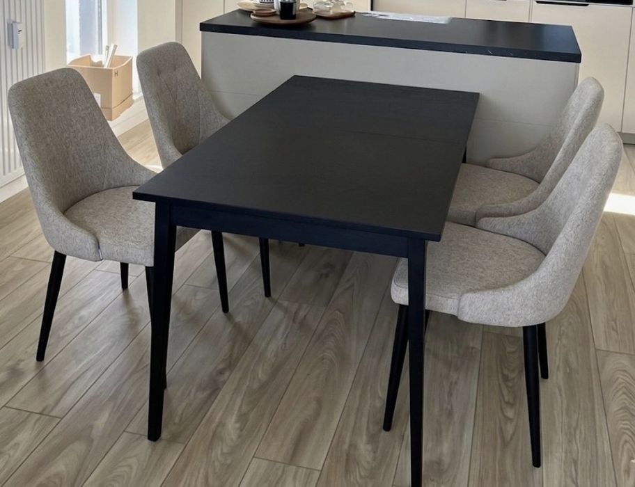 REZERWACJA do 31.03.- 4 krzesła tapicerowane HOMLA