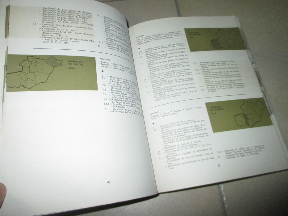 Livro antigo Obras Públicas Portugal Estado Novo 1966