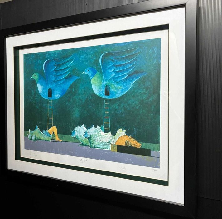 Serigrafia conjunta, Cruzeiro Seixas e Alfredo Luz