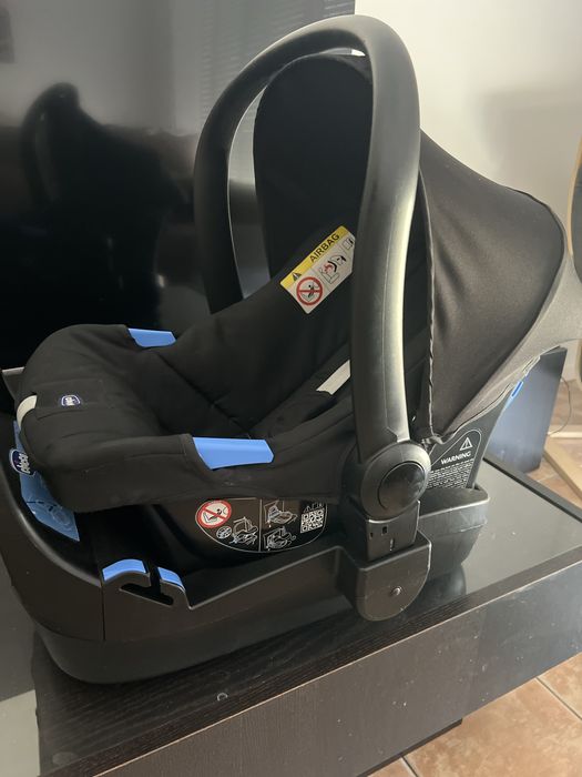 Cadeira Auto CHICCO Kaily com Base (Preto - Grupo 0+)