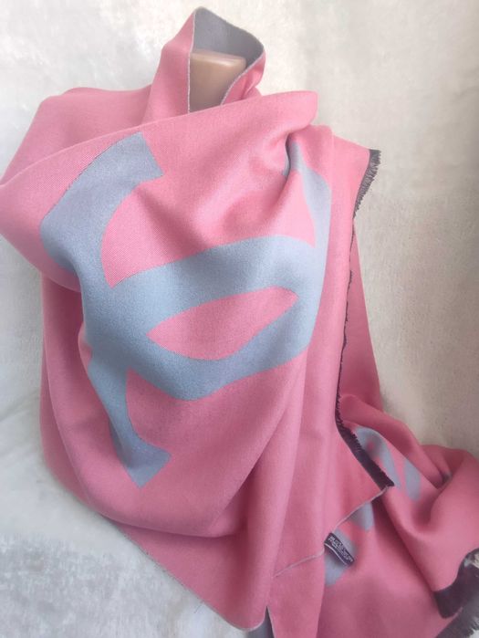 Итальянский шарф Channel  кашемир