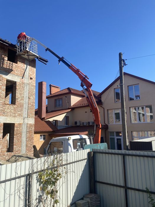 Автовишка Послуги автовишки, оренда автовишки кран маніпулятор