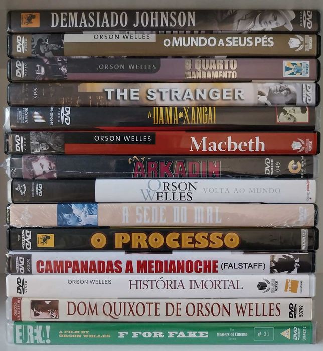 DVDs de filmes de Orson Welles