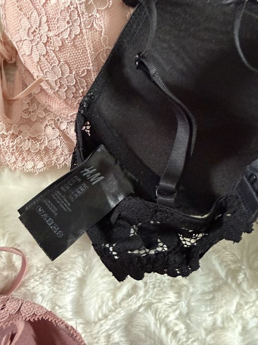 H&M zesfaw stanik biustonosz 75C