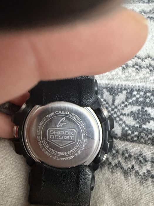 Zegarek g-shock zadbany , wymieniona bateia tydxien temu .
