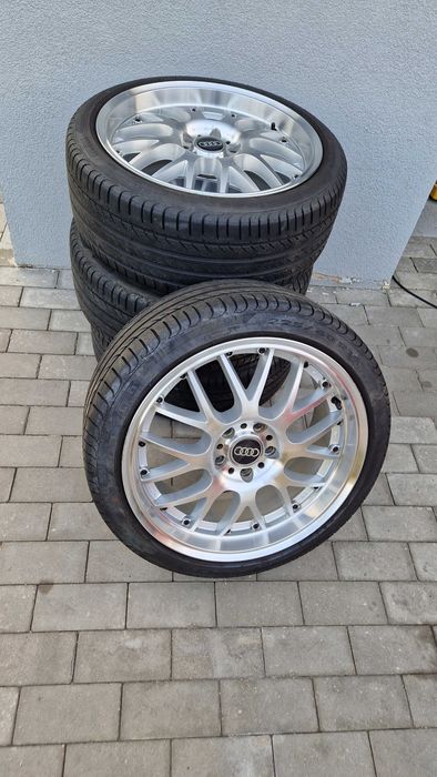 Koła letnie felgi aluminiowe komplet audi a4 a6 18" 5x112