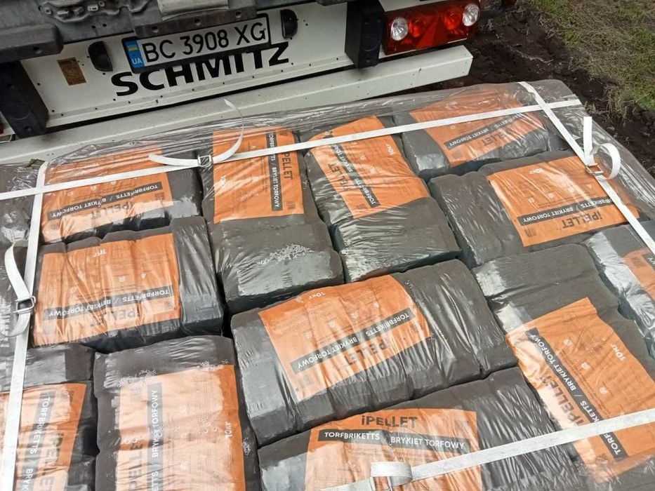 Brykiet torfowy IPELLET zgrzewki dostawa GRATIS Zielona Góra i okolice