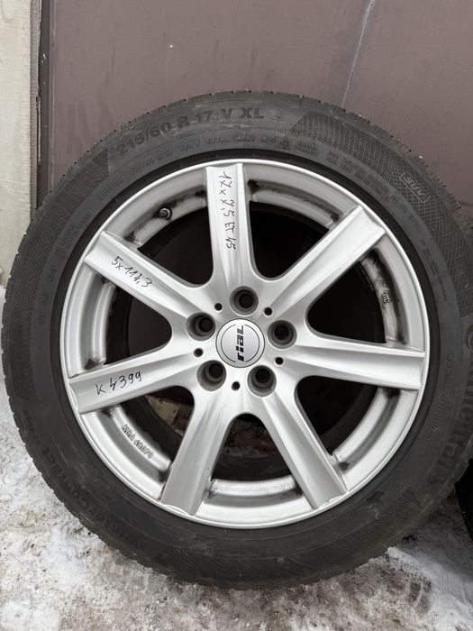 Felgi aluminiowe 5x114,3 17x7,5j et45 Kia Hyundai Renault Toyota itp