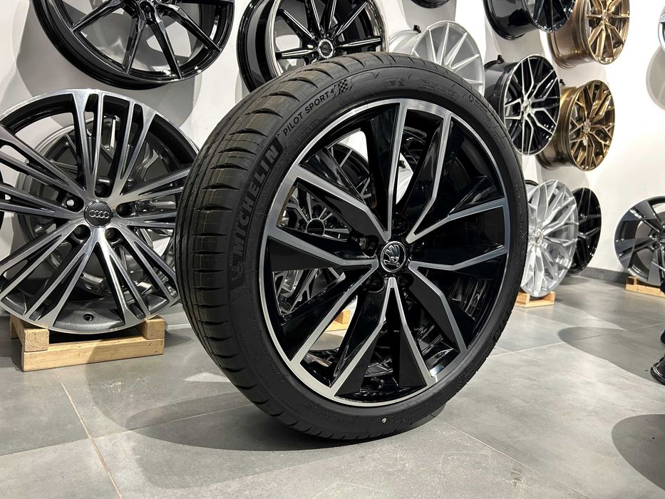 Oryginalne koła letnie 19 5x112 Skoda Superb III IV VW Passat B8 B9 Michelin