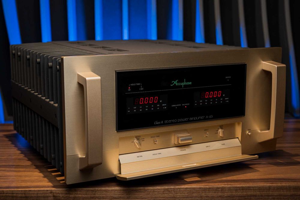 Accuphase A-65 stereofoniczna końcówka mocy w klasie A wzmacniacz