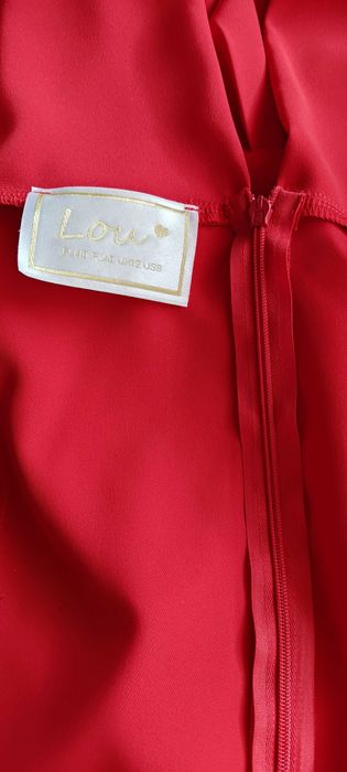 Sukienka czerwona r. 38 LOU