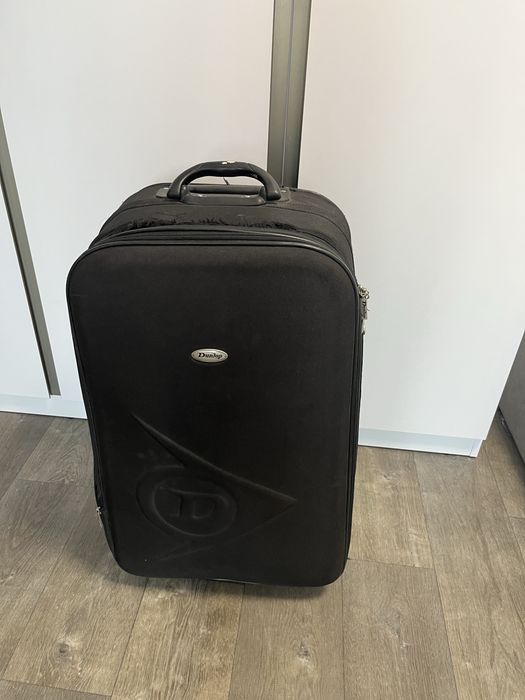 Чемодан Dunlop валіза велика чорна самовивіз