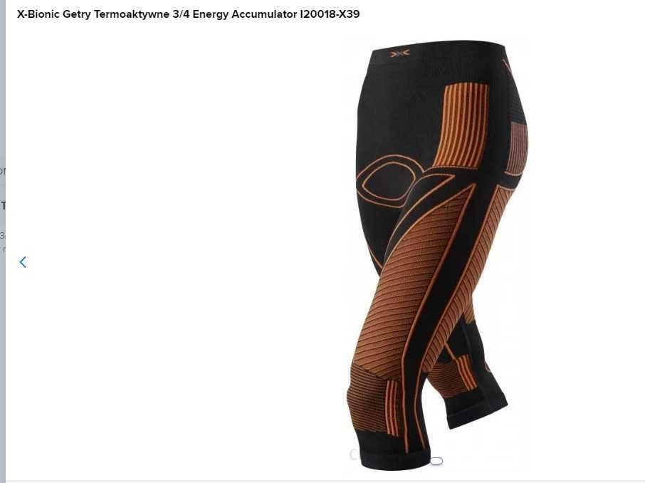 Leginsy damskie 3/4 X-BIONIC Energy Acumulator L/XL