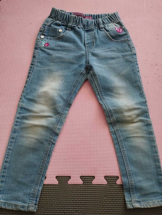 Spodnie dżinsowe dla dziewczynki rozmiar 98/104, wiek 2 -3 lata
