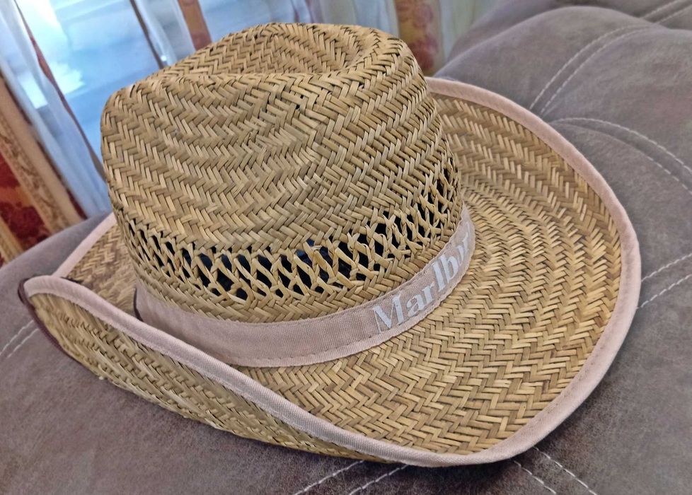 Шляпа мужская соломенная