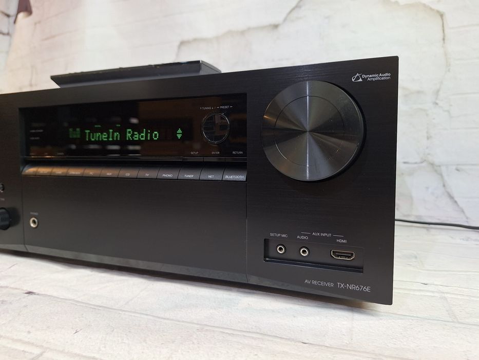 7.2 Onkyo TX-NR676 4k60p Dolby Atmos Vsion HDR BT Wi-Fi