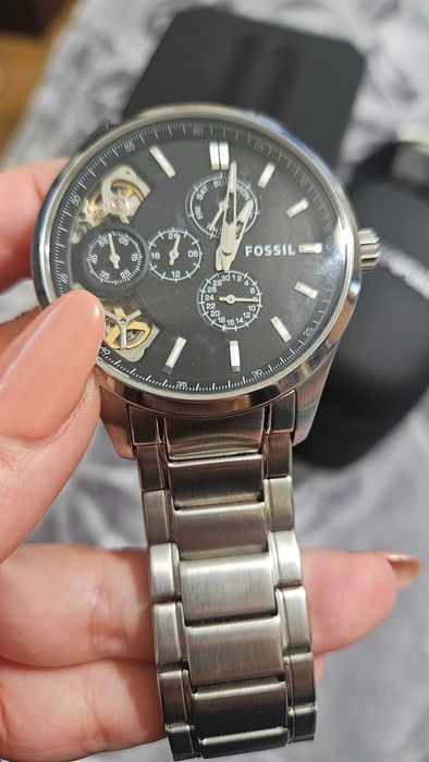 Relógio Fóssil automático, masculino - imponente.