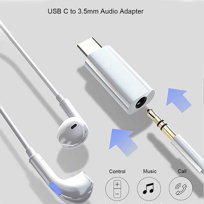 Adapter USB C na jack 3.5mm do słuchawek