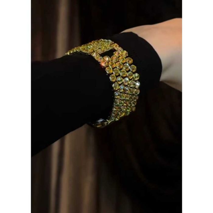 Эксклюзивный браслет для часов  в стразах, подарок. Пишите.