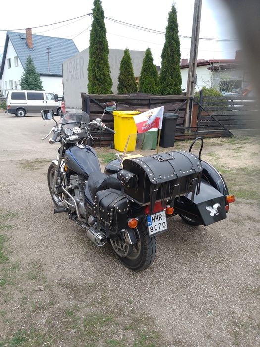 Kawasaki Vulkan 500 z wózkiem lub bez.