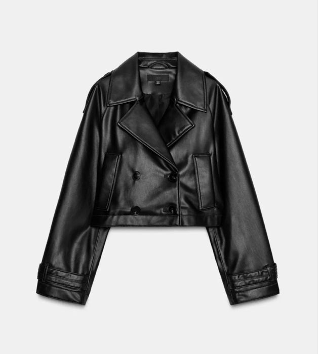Тренч шкірянка екошкіра Zara