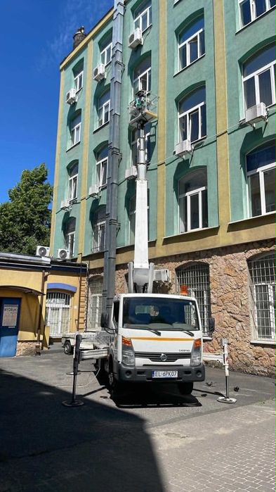 Podnośnik koszowy do  26 m. - z operatorem – usługi