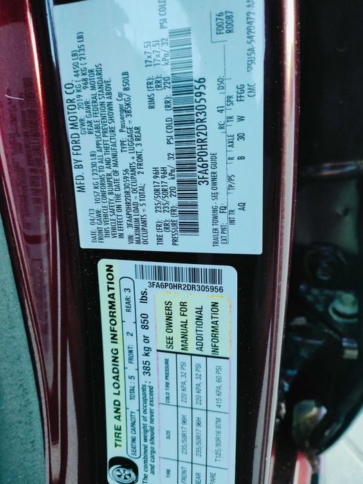 Ford Fusion 1.6ecoboost AT