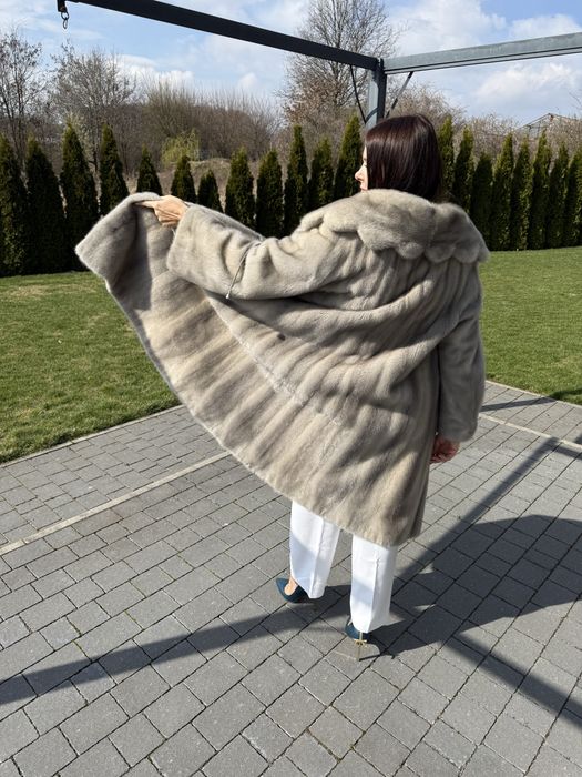 Futro naturalne z norek L