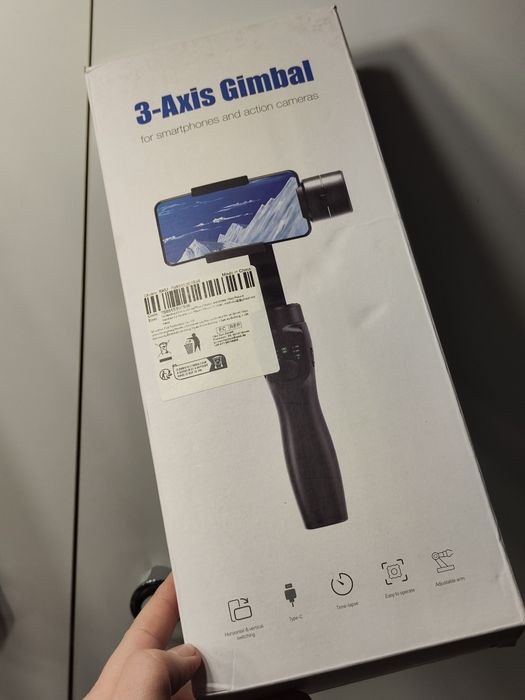 3 осевой стабилизатор gimbal для смартфона съёмки видео стабілізатор
