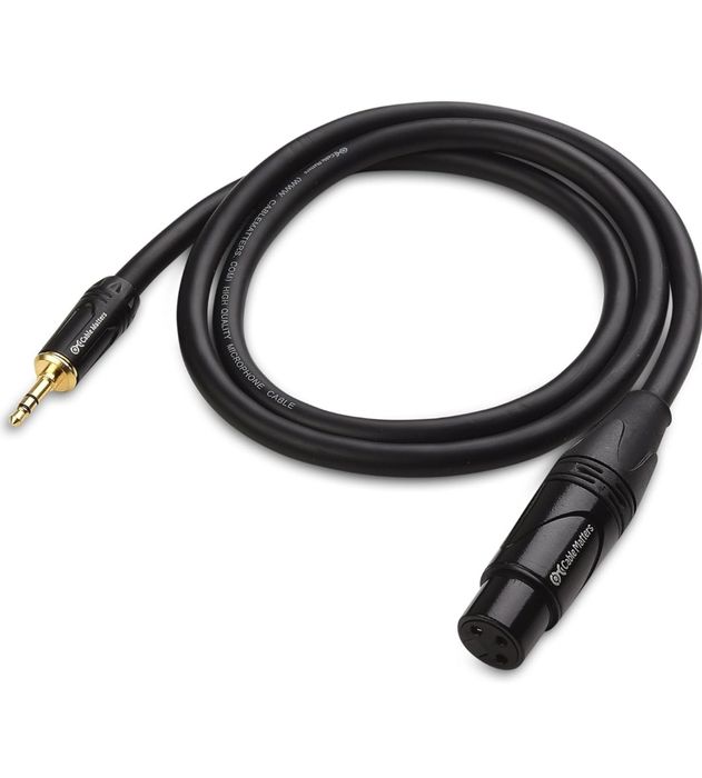 Cable Matters (1,5m niesymetryczny kabel 3,5 mm do XLR
