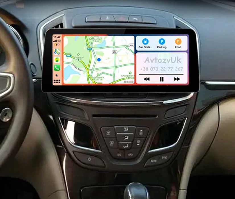Магнитола INSIGNIA Opel BUICK Regal 2 дин Инсигния CarPlay Android 15