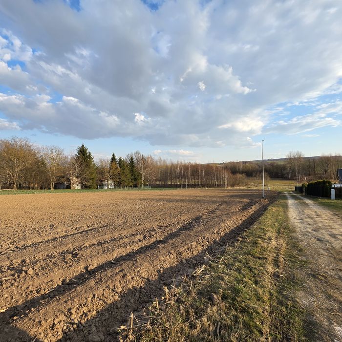 Uzbrojona działka rolno-budowlana 1,02 ha /Media w działce /Więckowice - Widok 3