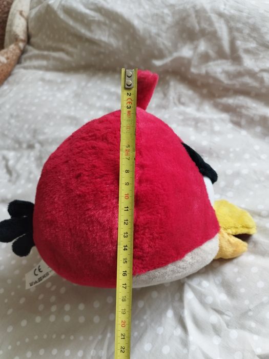 Pluszak angry birds czerwony