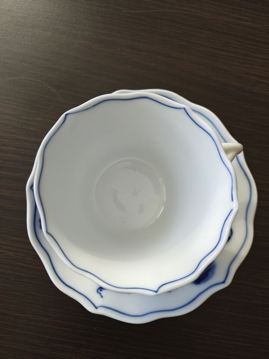 Filiżanka ze spodkiem Meissen