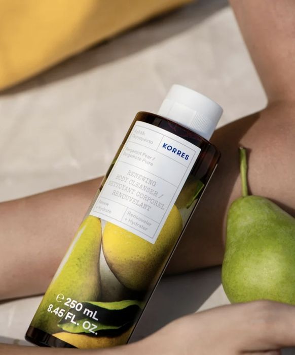 Korres żel pod prysznic bergamotka gruszka 250ml Sephora