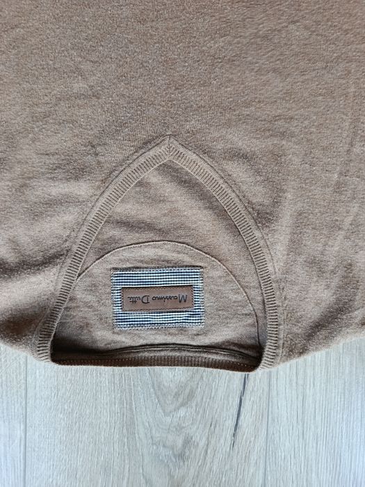 Sweter V neck w serek z kaszmirem Massimo Dutti r.L