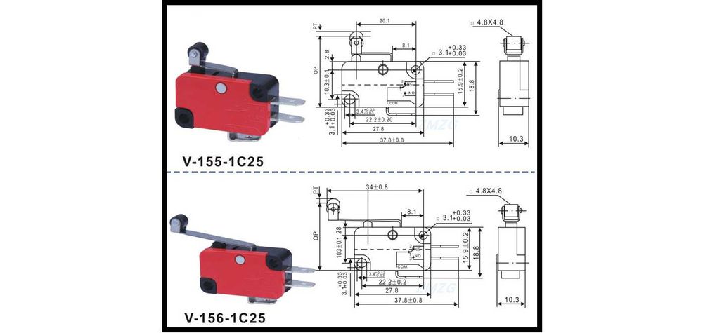 Micro-switch interruptor64729590123651124