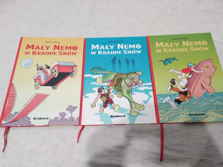 Mały Nemo w krainie snów 1-3-komplet PL Skarby i tajemnicze historie