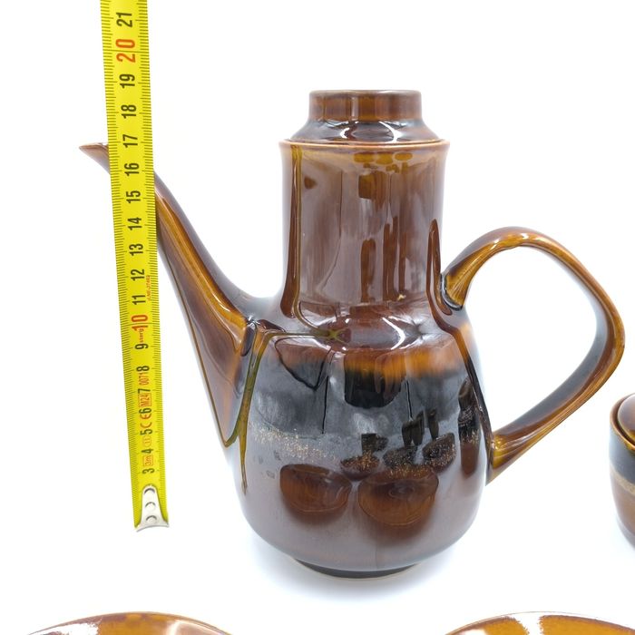 Mirostowice Novi Tygrysek Serwis Kawowy Zestaw Kawowy Ceramika