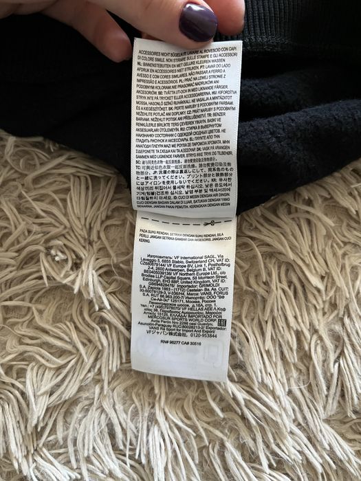 Czarna bluza Vans unisex