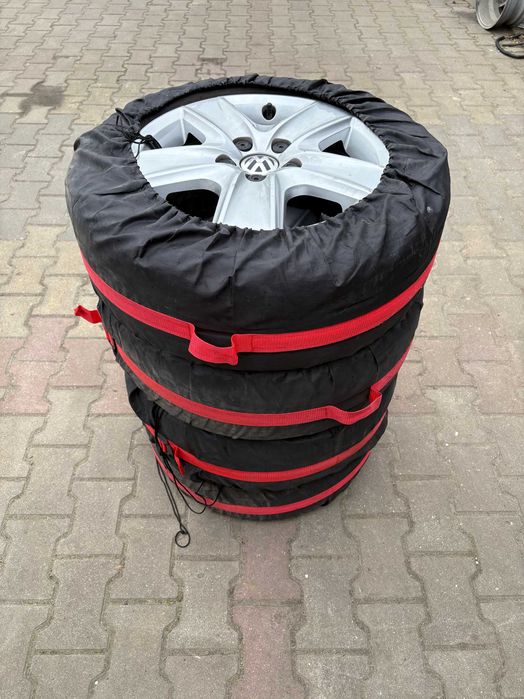 Koła VW Golf V VI Audi A3 felgi strukturalne 205/55/16 Michelin