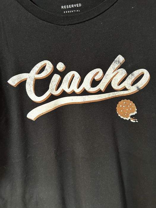 Koszulka męska t-shirt z napisem CIACHO